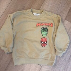 H&M Marvel Sweatshirt Spiderman Hulk Captain America Iron Man